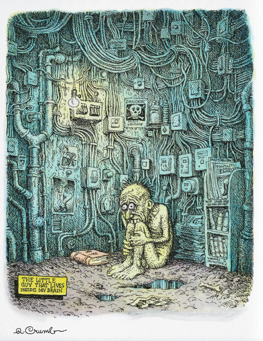 Fig 01 R Crumb The Little Guy That Lives Inside My Brain Copyright Robert - photo 3