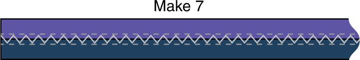 Figure 2 In the same manner as step 2 join the two-strip units together to - photo 6