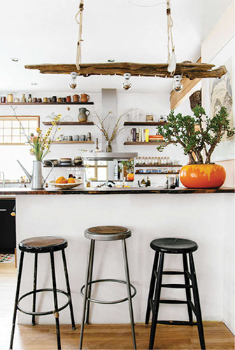 The kitchen of Emily Katz and Adam Porterfield see MY BOHEMIAN PHILOSOPHY - photo 10