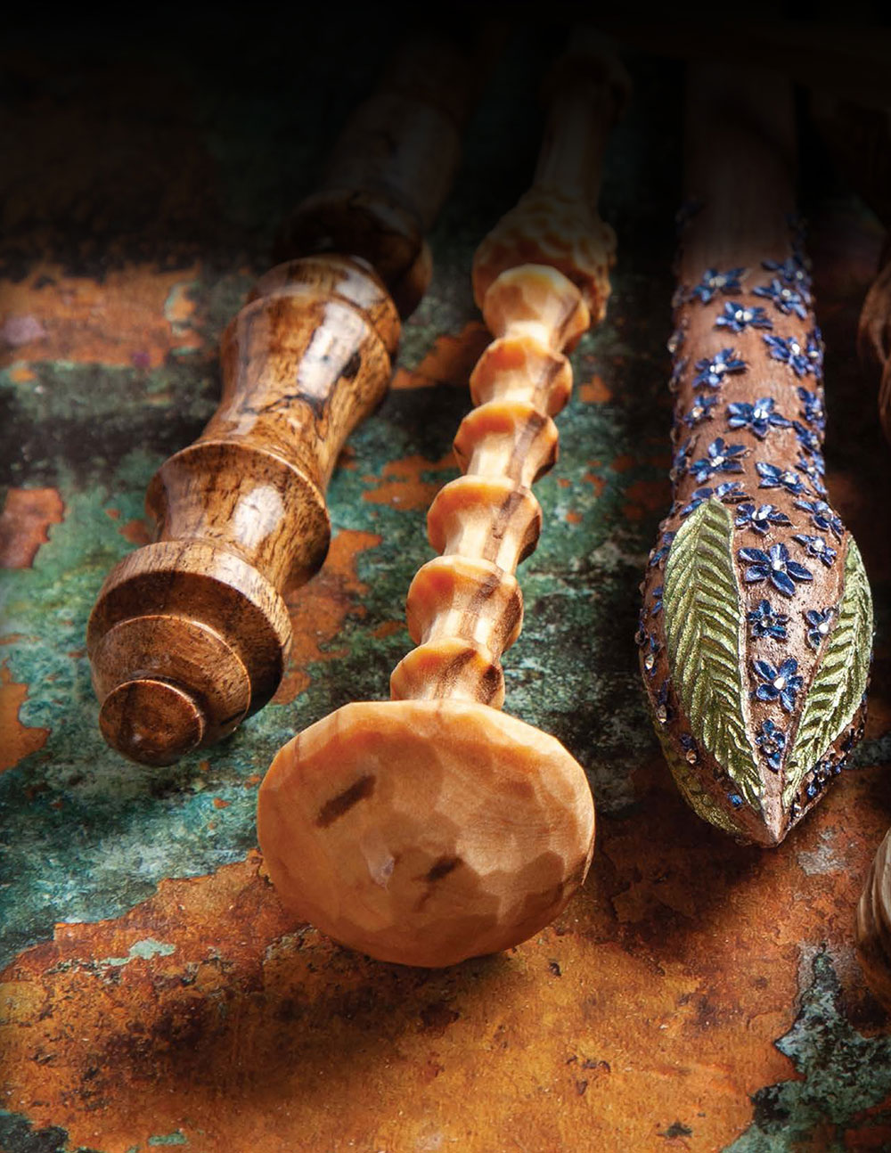 Mastering the Enchanting Art of Carving Turning and Scrolling Wands Editors - photo 4