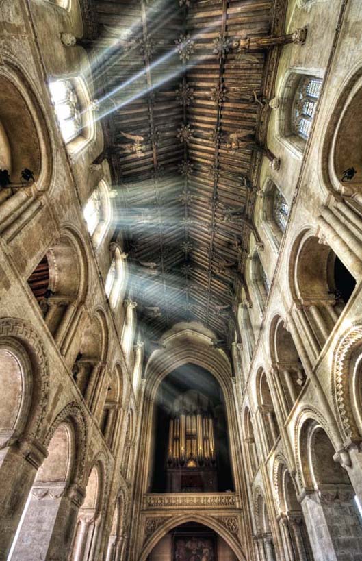 The angel roof at Wymondham Abbey Wymondham Norfolk The Angel Roofs of East - photo 2