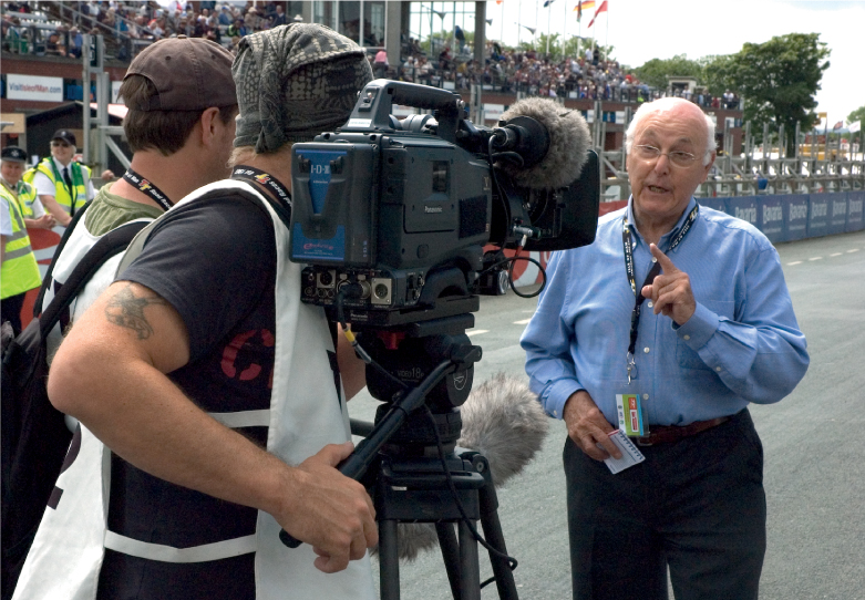 Murray Walker at the TT in 2007 The TT has been an enormous part of my life - photo 3