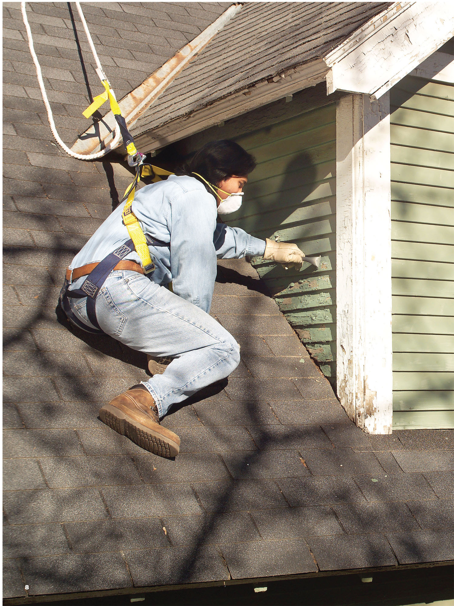 Chapter one EXTERIOR Instant fixes for roof leaks If you have water stains - photo 4