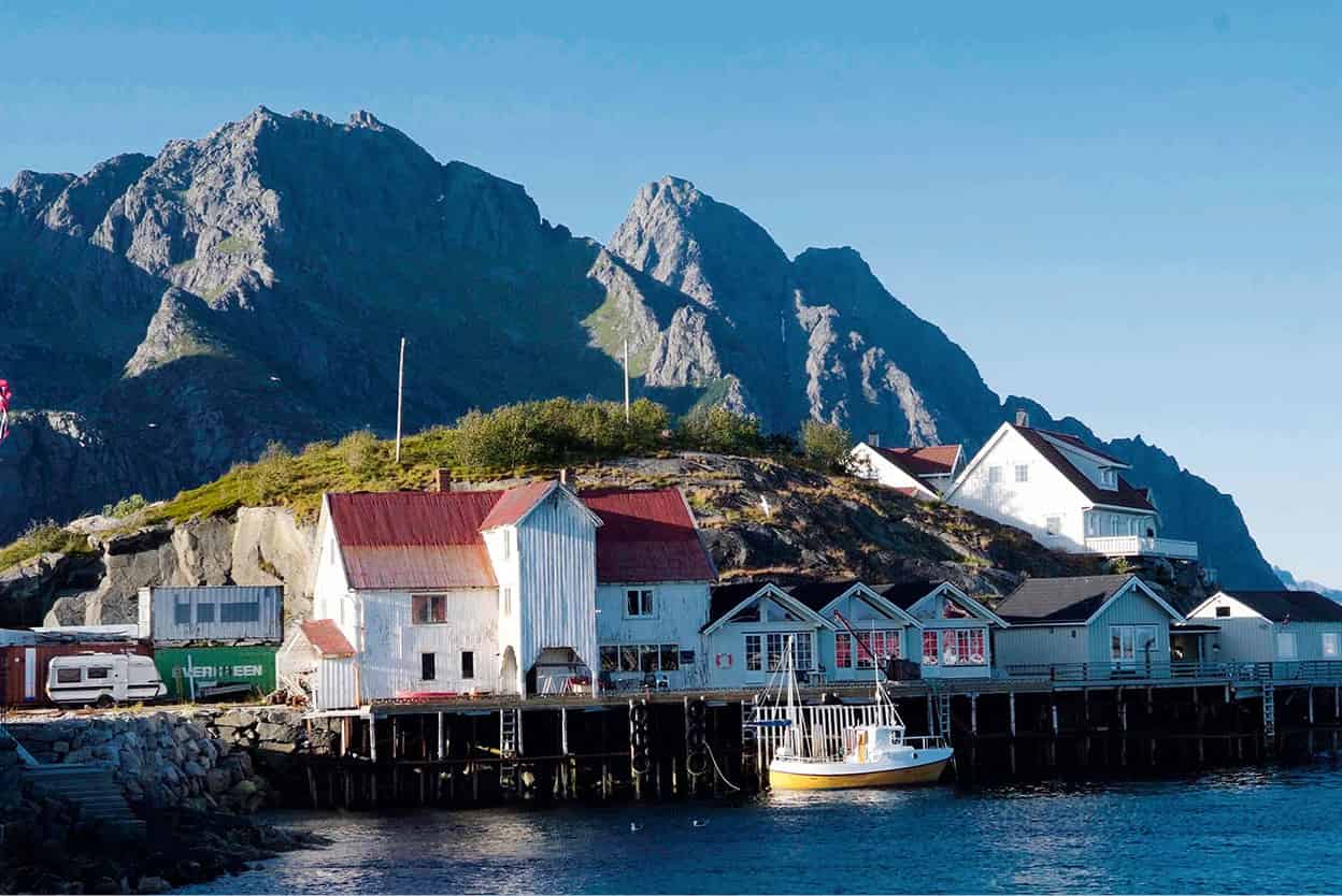 Lofoten Its dramatic island scenery with rugged peaks and white sand beaches - photo 11