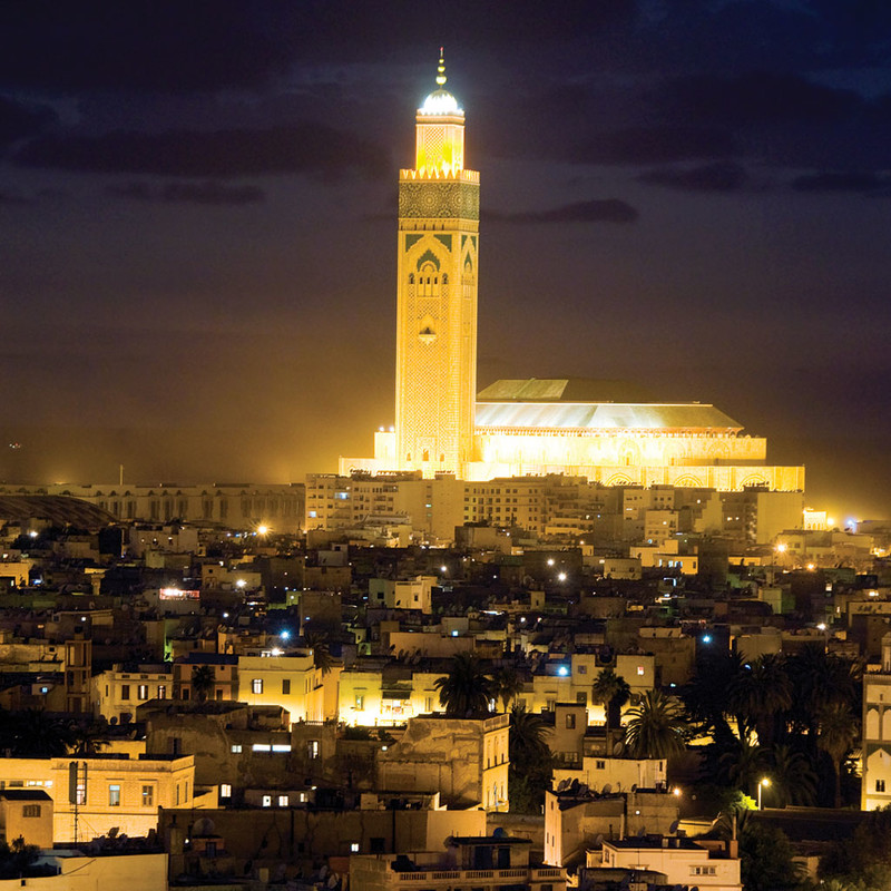 Hassan II Mosque Casablanca Morocco Pyramid of Khafre the Great Sphinx - photo 8