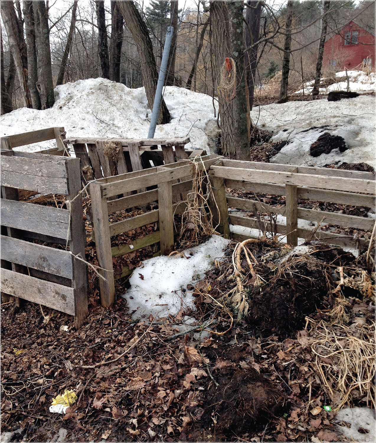 The authors neighbor down the road in Vermont has a perfectly good compost - photo 8