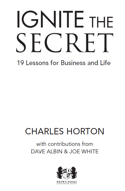 2016 Charles Horton All rights reserved No part of this book may be used or - photo 3