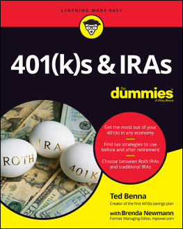 John Wiley 401(k)S & Iras for Dummies