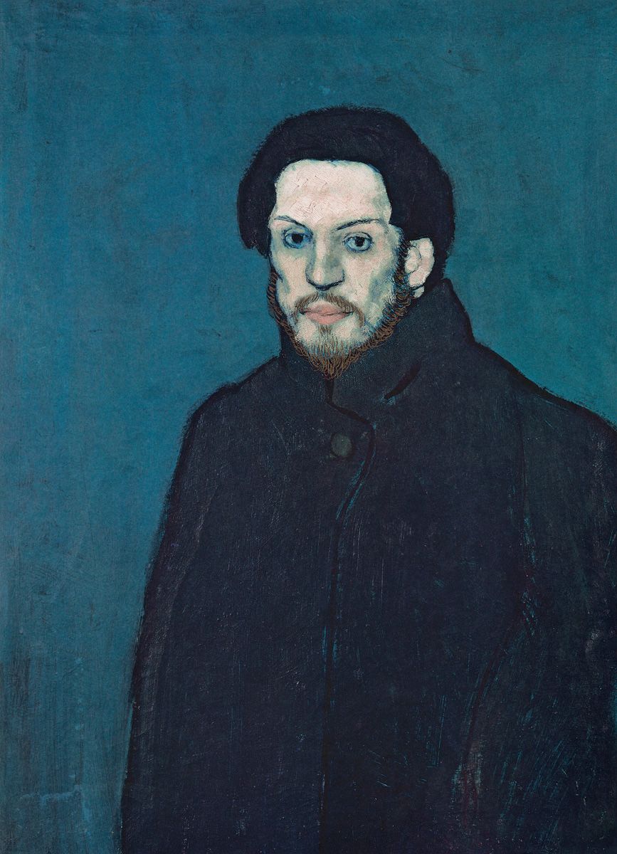 Self-Portrait 1901 Oil on canvas 81 x 60 cm Muse Picasso Paris Paris This - photo 6