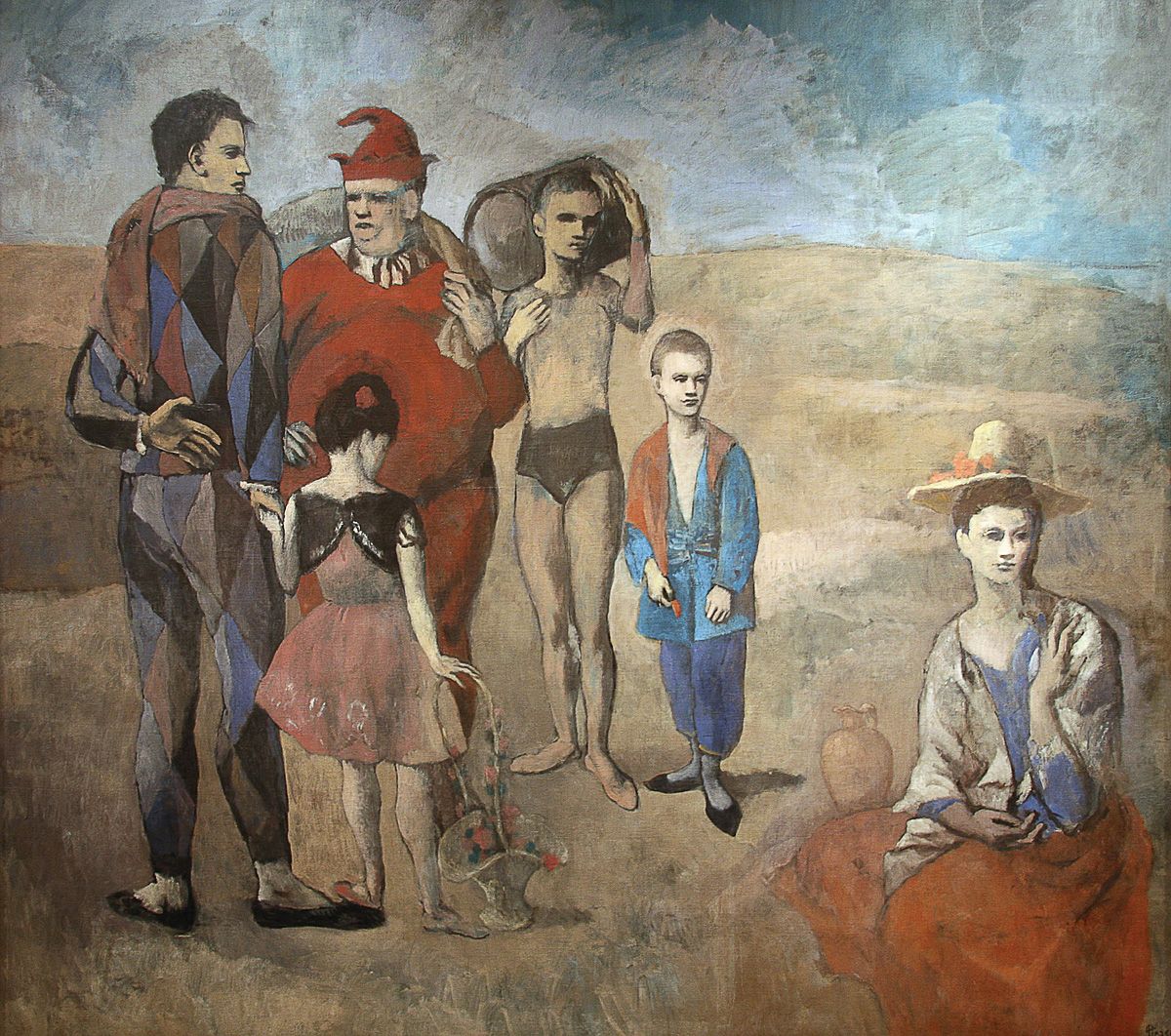 Family of Saltimbanques 1905 Oil on canvas 2128 x 2296 cm National - photo 10