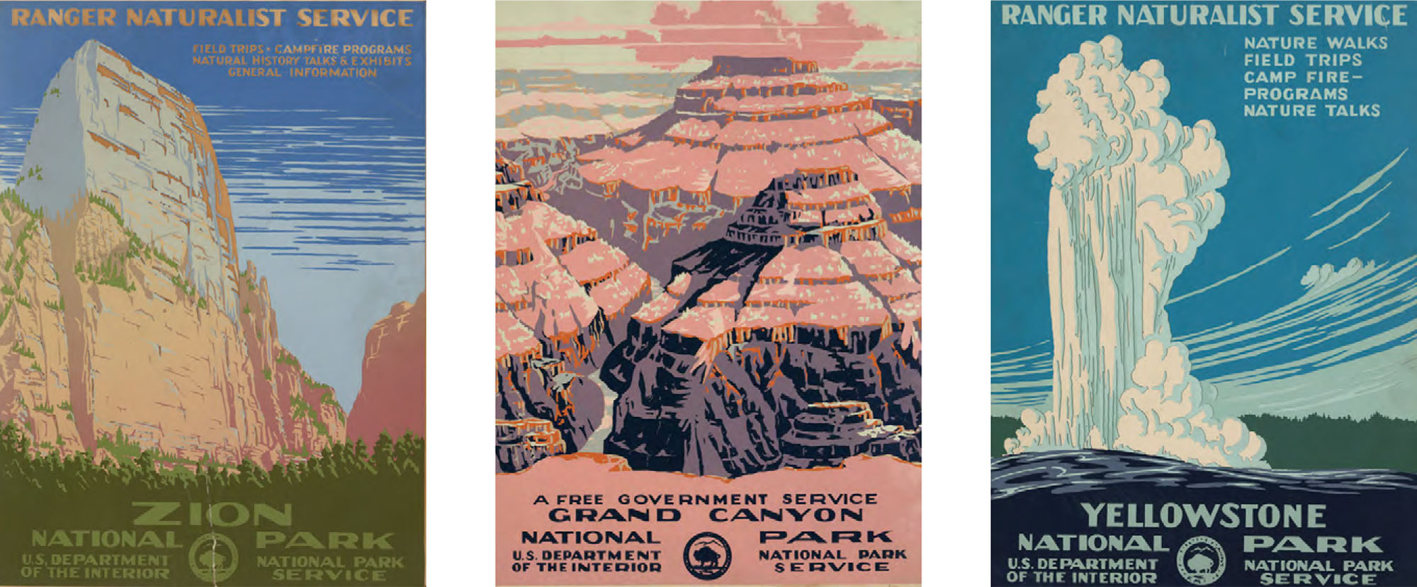 COURTESY OF LIBRARY OF CONGRESS Posters created in the 1930s by the Works - photo 5