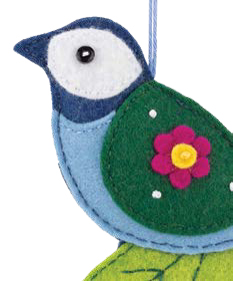 Felt Ornaments for All Occasions 20 Adorable Patterns to Stitch Gift and Decorate - photo 9