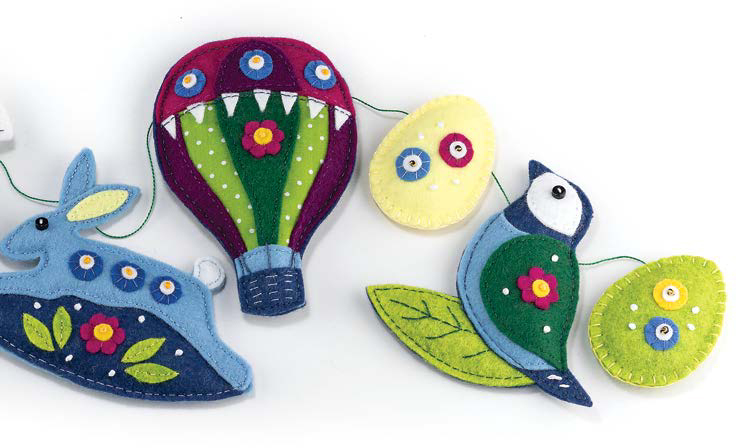 Felt Ornaments for All Occasions 20 Adorable Patterns to Stitch Gift and Decorate - photo 10