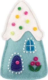 Felt Ornaments for All Occasions 20 Adorable Patterns to Stitch Gift and Decorate - photo 21