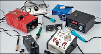 Options From single- to variable-temperature units pyrographers can choose - photo 7