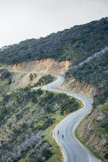 The ascent of Mt Hotham is one of the longest and most arduous in Australia N - photo 5