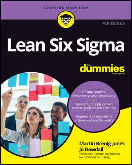 Jo Dowdall - Lean Six SIGMA for Dummies