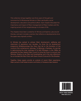 Whatarangi Winiata - The Survival of Maori as a People: A Collection of Papers by Emeritus Professor Whatarangi Winiata