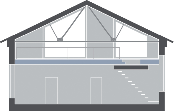 Cross section through loft 1 Cross section through loft 2 Cross section - photo 9