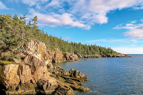 Moon Acadia National Park Seaside Towns Fall Foliage Cycling Paddling - photo 3