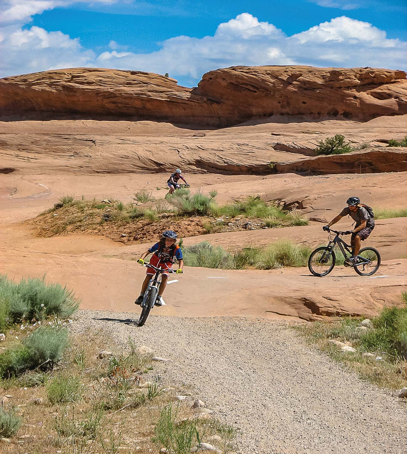 biking the Slickrock Trail Wild West scene in Kanab Delicat - photo 10