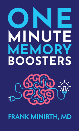 Frank MD Minirth One-Minute Memory Boosters