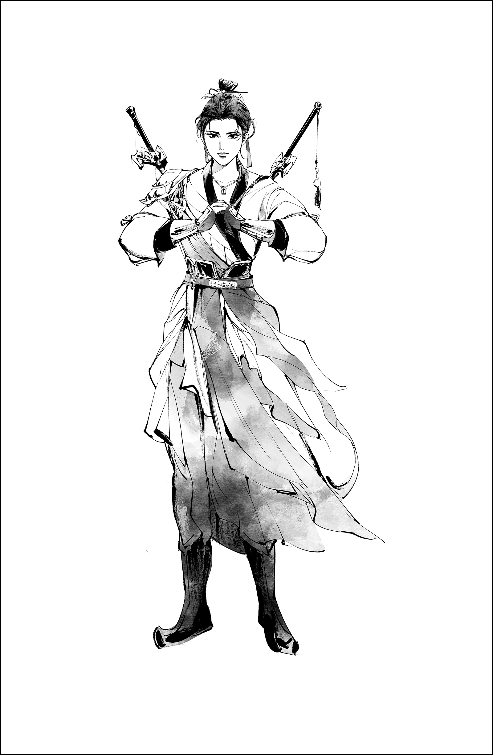 Xin Ren Xin clan member and first of the three swornsisters Cloud Gao Yun - photo 3