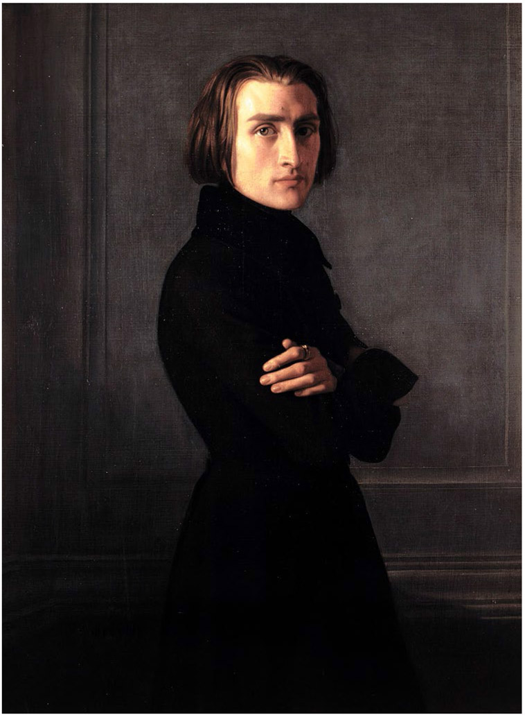 Portrait of Liszt by Henri Lehmann oil 1839 Muse Carnavalet Histoire de - photo 2