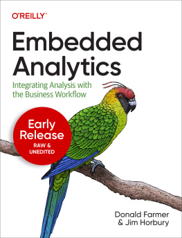 Donald Farmer - Embedded Analytics