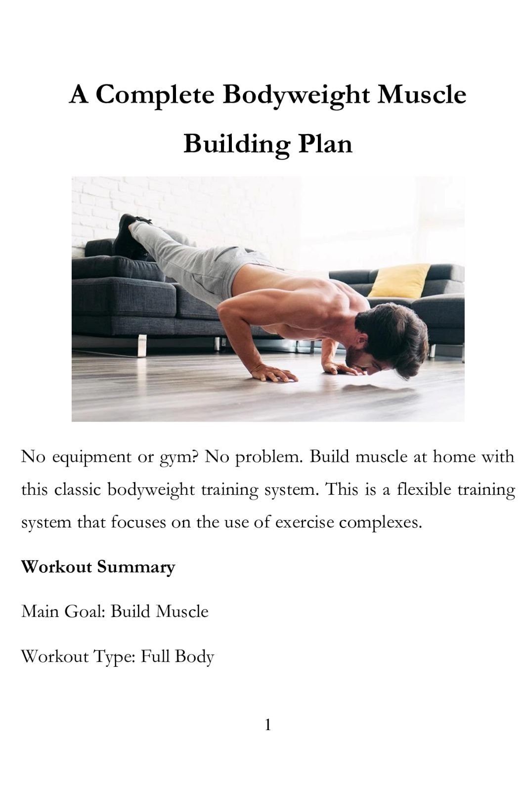 The Ultimate Fitness Solution How To Build Your Own Workout Routine - photo 2