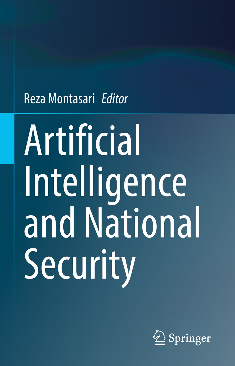 Book cover of Artificial Intelligence and National Security Editor Reza - photo 1