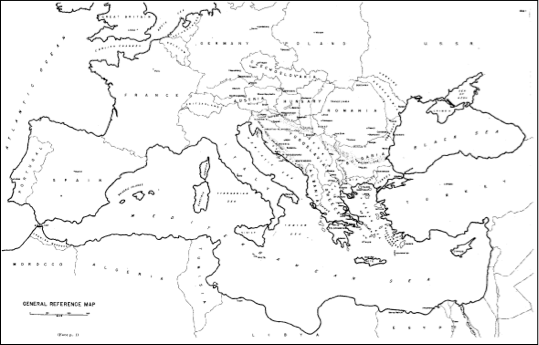 General Reference Map During the latter half of 1940 the Balkans always a - photo 3