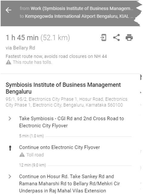 Fig 3 Directions Given by Google Maps Fig 4 Directions Given by Google - photo 4