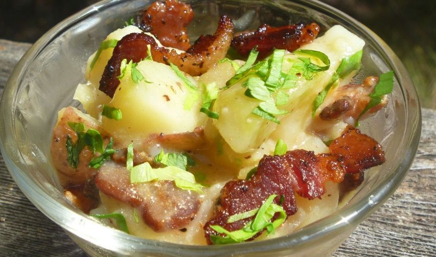 This classic salad features a combination of potato bell pepper and onion - photo 7