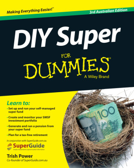 Trish Power - DIY Super for Dummies: 3rd Australian Edition