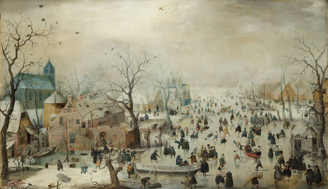 Este quadro magnifico foium dos primeiros trabalhos de Hendrick Avercamp Foi - photo 2