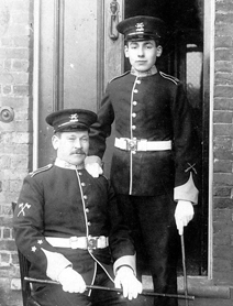 5th Battalion Buffs East Kent Regiment Father and son perhaps The gentleman - photo 17