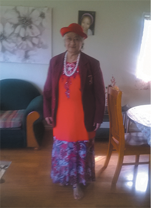 A retired Samoan Presbyterian Ministers wife T Sagaga Simanu is a Master of - photo 3