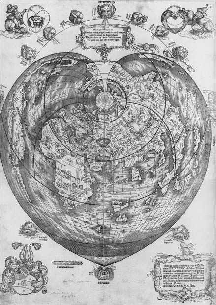 Peter Apian map of the world 1530 London British Library Introduction P - photo 4