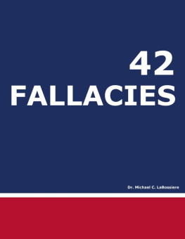 Michael LaBossiere - 42 Fallacies