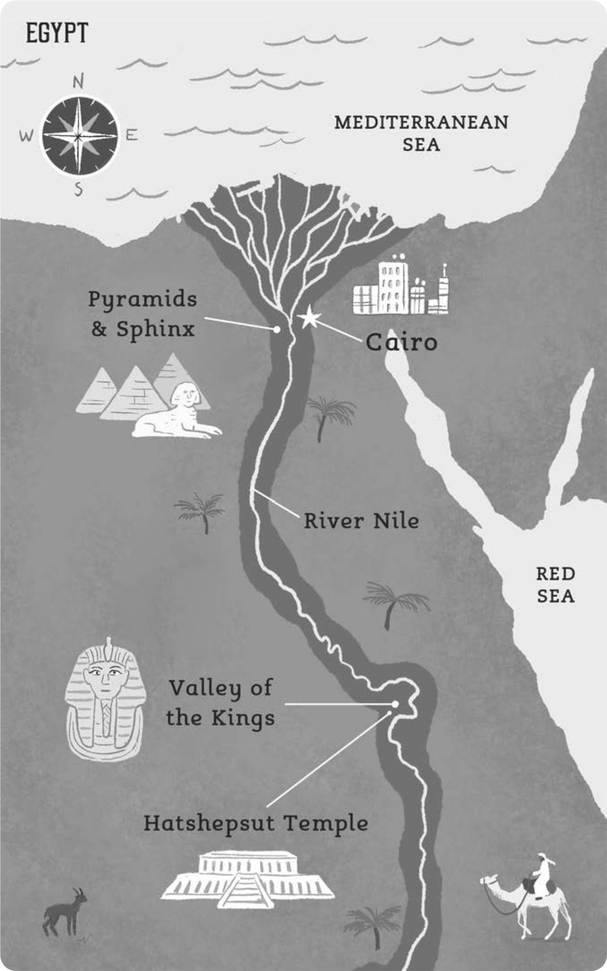 L ook at Egypt on a map It stretches from North Africa into the Middle East - photo 6