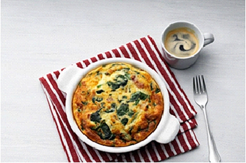 R ecipe photos are from dietdoctor Frittata with Spinach Ingredients for 4 - photo 2