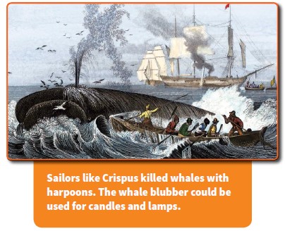 Whaling captains valued Crispuss hard work and courage He missed his family - photo 13