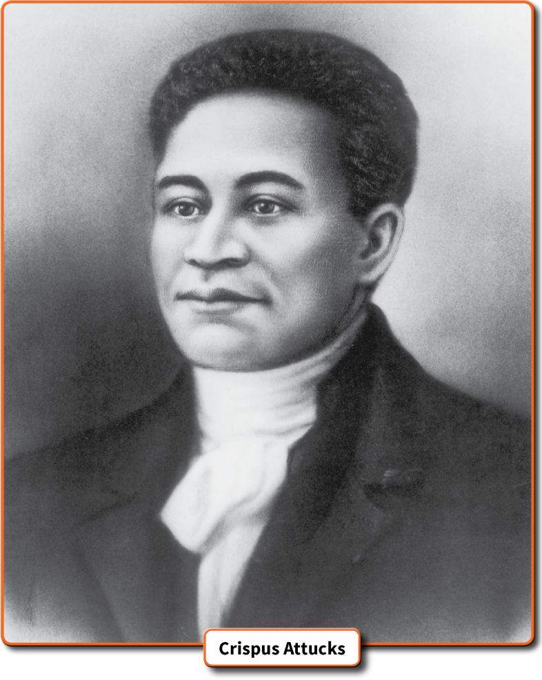 Crispus Attucks was born a slave in 1723 He and his family lived on a large - photo 5