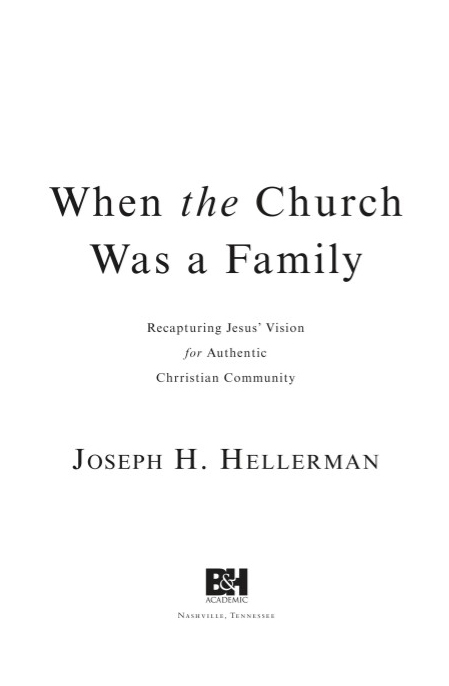 Copyright 2009 by Joseph H Hellerman All rights reserved ISBN - photo 1