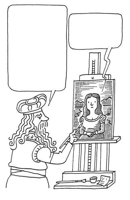 Leonardo da Vinci painted the Mona Lisa What are they talking about - photo 5