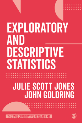 Julie Scott Jones - Exploratory and Descriptive Statistics