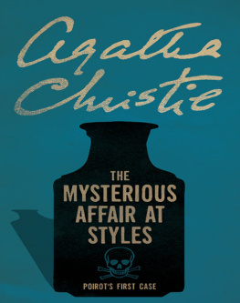 Agatha Christie The Mysterious Affair at Styles