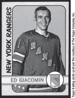 Eddie Giacomin was the second Ranger to have his number retired Hockey Hall - photo 3