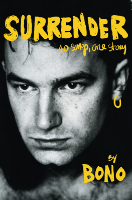 Bono - Surrender: 40 Songs, One Story